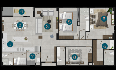 VENTA DE DEPARTAMENTOS VIA CORDILLERA ZONA VALLE PONIENTE