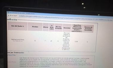 Se vende edificio uso de suelo Z