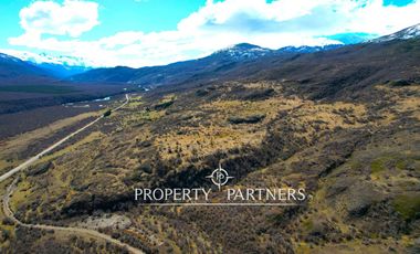 Patagonia, 440ha campo confluencia del Rio Baker con rio Neff