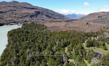 Patagonia, 40ha orilla rio Baker