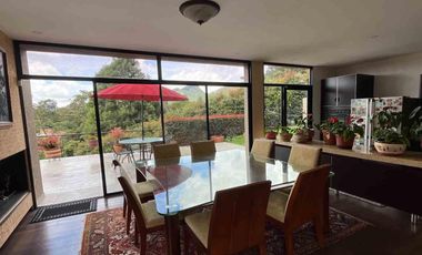 Arriendo Casa campestre con vista panorámica en Chuntame, Cajicá