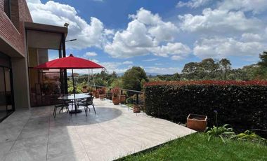 Arriendo Casa campestre con vista panorámica en Chuntame, Cajicá