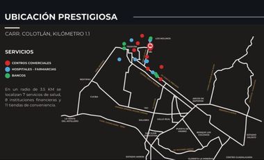 16 Terrenos en Parque Industrial Colotlán, Preventa