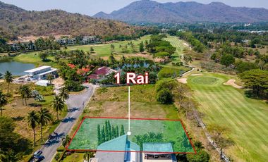 Golf view land in Hua Hin at Palm Hills Golf Resort (HL108)