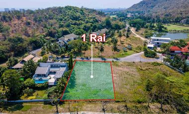 Golf view land in Hua Hin at Palm Hills Golf Resort (HL108)