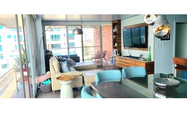 Venta departamento de lujo frente al mar en edificio Ibiza en Manta.