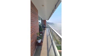 Venta departamento de lujo frente al mar en edificio Ibiza en Manta.