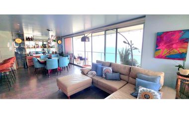 Venta departamento de lujo frente al mar en edificio Ibiza en Manta.