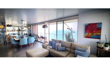 Venta departamento de lujo frente al mar en edificio Ibiza en Manta.