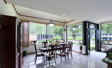 Casa en venta con vista al hoyo 4 del Campo de Golf en Chiluca
