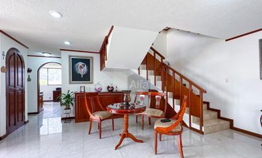 Casa en venta con vista al hoyo 4 del Campo de Golf en Chiluca