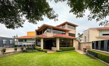 Casa en venta con vista al hoyo 4 del Campo de Golf en Chiluca