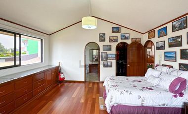 Casa en venta con vista al hoyo 4 del Campo de Golf en Chiluca