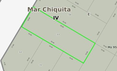 Terreno en venta - 300Mts2 - Santa Clara del Mar