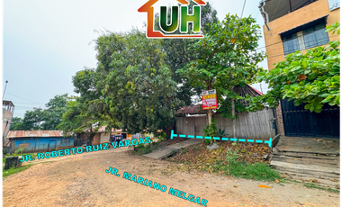 00623-VENDO DOS VIVIENDAS ECOLOGICAS-YARINACOCHA-EN ESQUINA-AT 275 M2