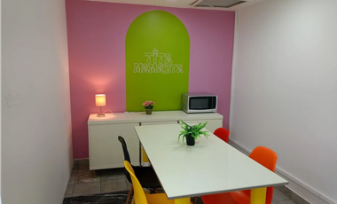 OFICINA / AVE BALBOBA / TORRE BAC / 60M2 / TIPO LOFT / AMOBLADO / AIRE