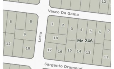 LOTE EN VENTA VALERIA DEL MAR UNIFAMILIAR
