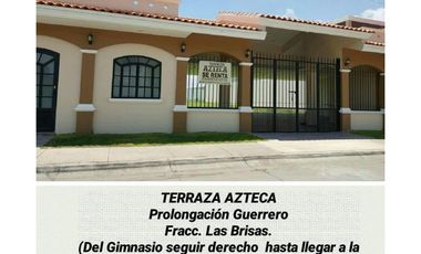 TERRAZA (QUINTA) GUERRERO  (AZTECA) FRACC.  JARDINES DE SAHUAYO MICH.