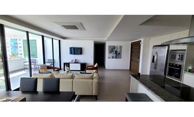 En venta departamento con vista al mar Edf Poseidón Manta.
