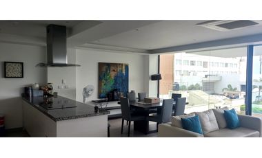 En venta departamento con vista al mar Edf Poseidón Manta.