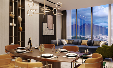 Departamento en venta en Valle Oriente en San Pedro Garza García