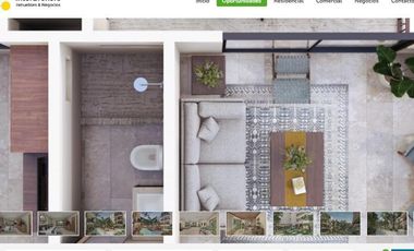 Departamento en Venta, Tulum, Costa Caribe  Aldea Zama