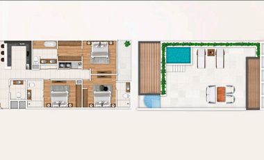 Departamento en Fraccionamiento Playa Car Fase I
