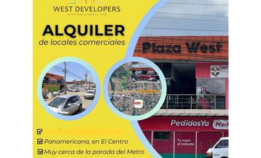 ALQUILO LOCAL EN PLAZA WEST EN ARRAIJAN NUEVO ARRAIJAN 200MTS