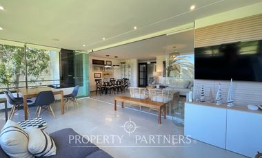 Departamento completamente remodelado con vista a cancha de golf