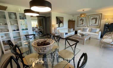 Departamento completamente remodelado con vista a cancha de golf