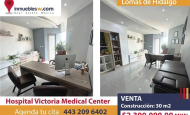 CONSULTORIO EN EL HOSPITAL VICTORIA MEDICAL CENTER EN VENTA EN LOMAS DE HIDALGO