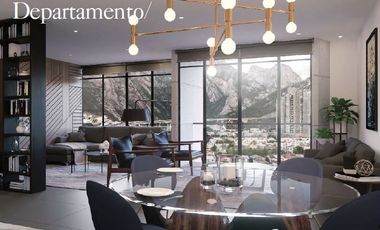 VENTA DE DEPARTAMENTO EN VALLE PONIENTE SANTA CATARINA.