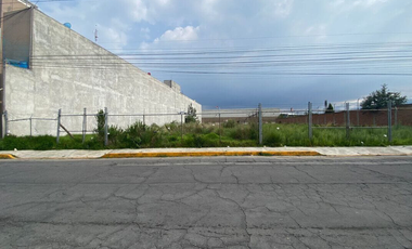 TERRENO EN RENTA, BARRIO DE SANTA CRUZ, METEPEC, EDO DE MEXICO