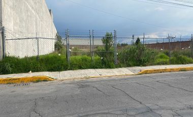 TERRENO EN RENTA, BARRIO DE SANTA CRUZ, METEPEC, EDO DE MEXICO