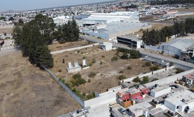 Terreno en venta cerca de la zona Industrial Amozoc Puebla.