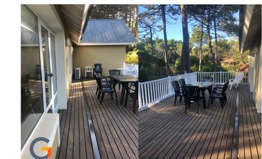 Casa en Alquiler temporal PINAMAR 3 DORM parrilla y jardin