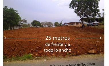 Venta de terreno en Altos de Tocumen GTA