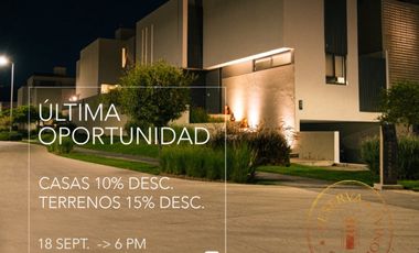 CON DESCUENTOOOOO! ÚLTIMOS TERRENOS EN EXCLUSIVO CONDOMINIO EN LAS GRULLAS