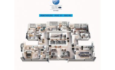 Penthouse en Pacific Hills, Dos Mares