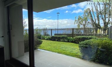Departamento en Arriendo en Con vista al lago y lindo jardín en la costanera de Puerto Varas