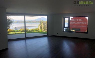 Departamento en Arriendo en Con vista al lago y lindo jardín en la costanera de Puerto Varas
