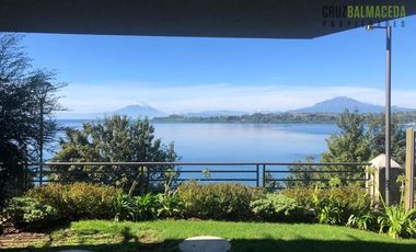 Departamento en Arriendo en Con vista al lago y lindo jardín en la costanera de Puerto Varas