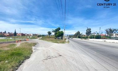 Venta de terreno de 7.918 m2 con 138 m de frente al Periférico Ecológico, Puebla