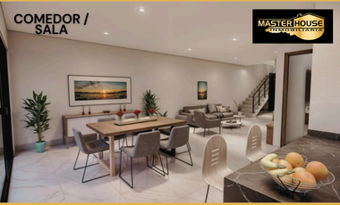 CASA  de 3 HABITACIONES en PREVENTA en LOMAS DE LA RIOJA