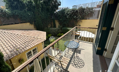 HERMOSA CASA EN ALQUILER CON 4 DORMITORIOS Y BUEN JARDIN EN SAN ISIDRO