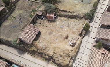 VENDO LOTE 400 M2 EN ESQUINA CHINCHERO CERCADO URUBAMBA CUSCO PERÚ