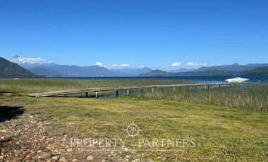 Preciosa casa en arriendo, orilla de lago Calafquen