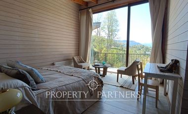 Preciosa casa en arriendo, orilla de lago Calafquen