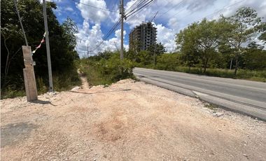 Terreno comercial en renta sobre Av. Huayacán, Cancún