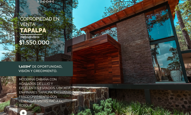 CABAÑA EN VENTA EN TAPALPA, JALISCO